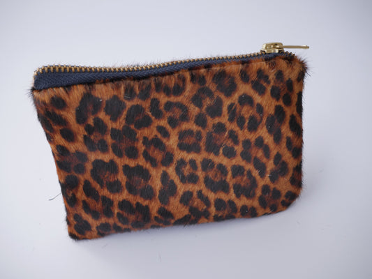 The Longleat Pouch - Leopard print