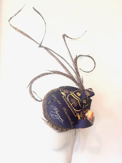 Clare Haggas silk fascinator - limited edition