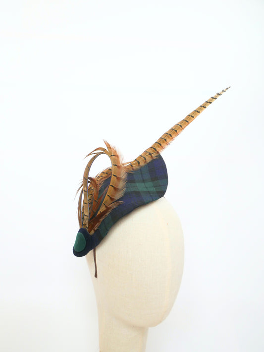 Blackwatch fascinator